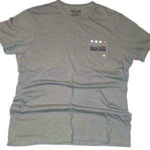 PAC-MAN Pocket T-Shirt | Green/Gray | XL | NWOT